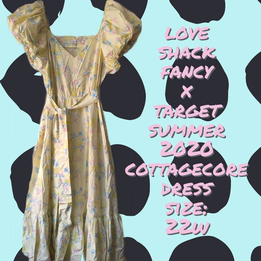 Love Shack Fancy x Target Cottagecore Spring Dress Size 22w